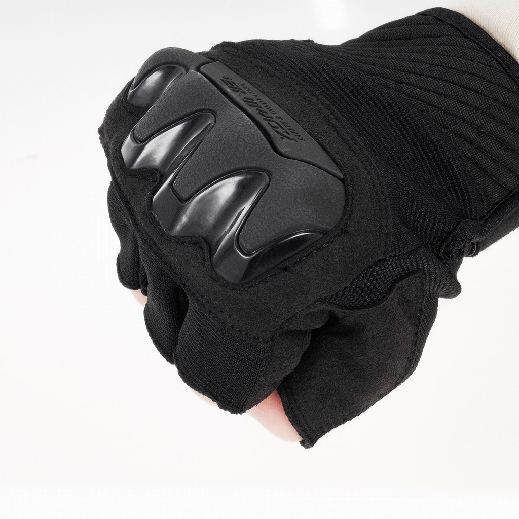 Komine GK-242 Protective Mesh Half Finger Gloves