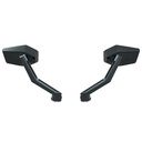 olaris Side View Adjustable Handle Bar Mounted Mirror for Sportsman, Set of 2