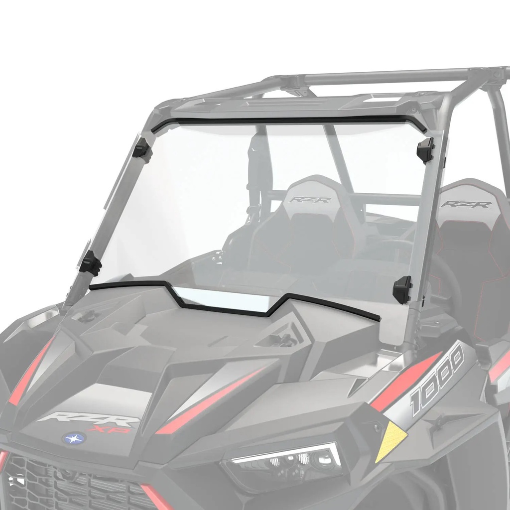 Polaris Lock & Ride Hard Coat Polycarbonate Full Front Windshield