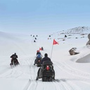 Hourly Snowmobile Tour