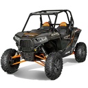 Polaris Plastic Lower Door Inserts for RZR, Pair