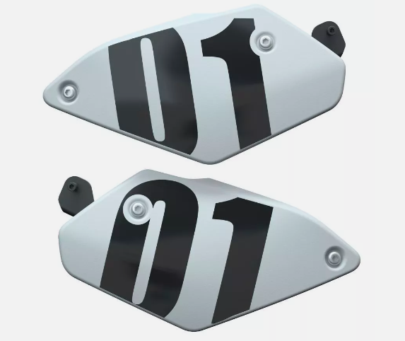 K-Plate Number Side