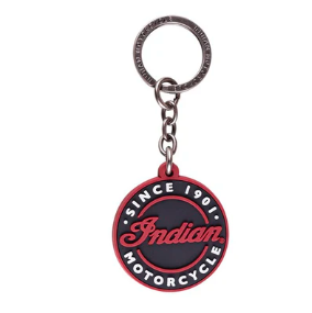 Indian Script Logo Rubber Key Ring