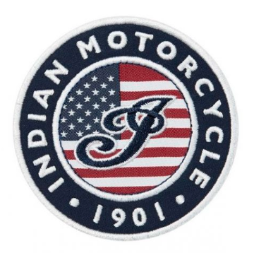 Indian Usa Flag Logo Patch Multi