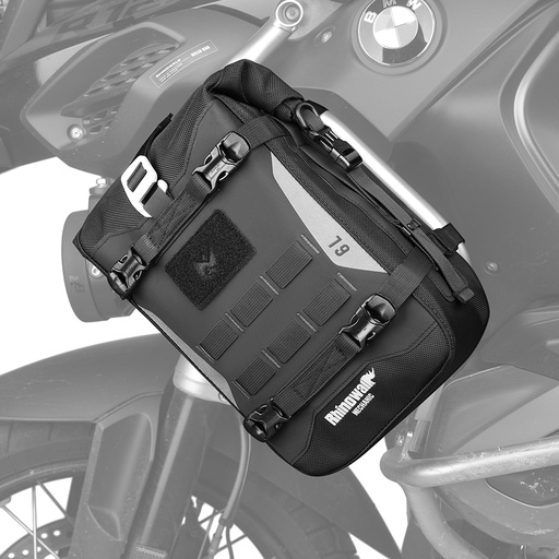 [RNW-MJX2001BK] Rhinowalk Mechanic Motorcycle Crash Bar Bag 6L