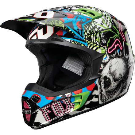 Fox V2 Pure Filth Helmet