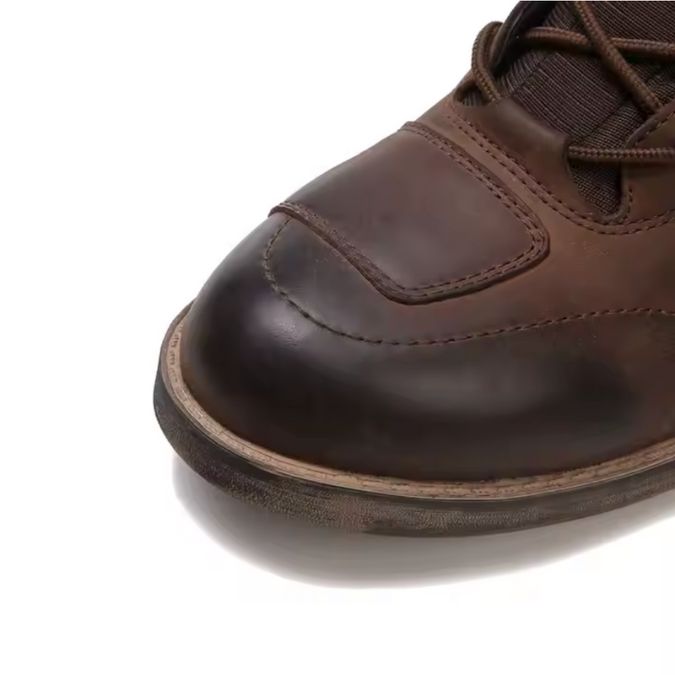ARCX Motorcycle Boots - Toe Vintage leather