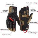 Motowolf Urban Oxford Gloves - Specs