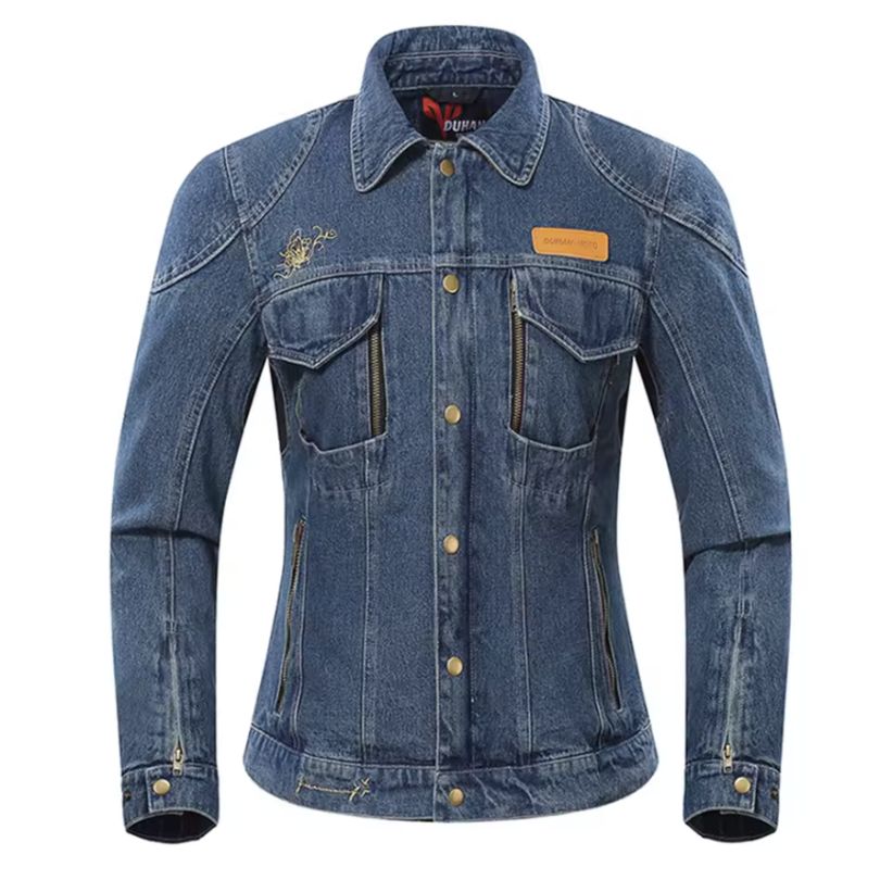 Duhan Ladies Denim Jacket - Front