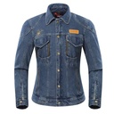 Duhan Ladies Denim Jacket - Front