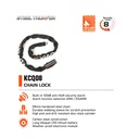 Kovix KCQ08 Alarm Chain Lock