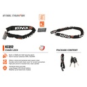 Kovix KCQ12 Alarm Chain Lock