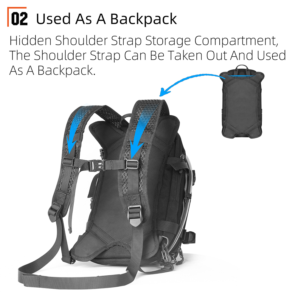 Rhinowalk Mechanic Motorcycle Tank Bag 9L