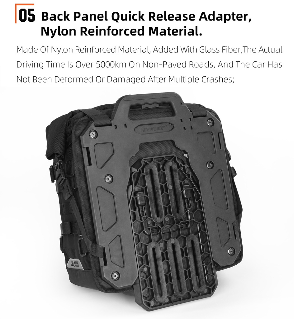 Rhinowalk Mechanic -35l Quick release side bag