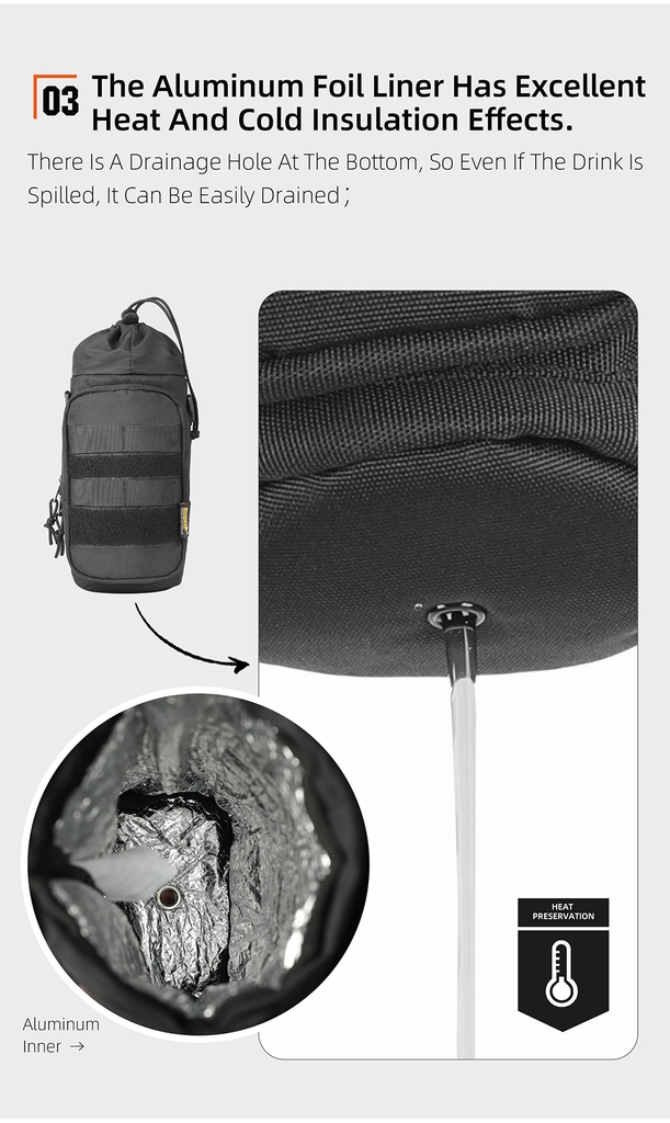 Rhinowalk Insulated Drink holder