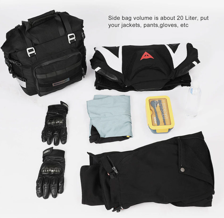 Rhinowalk 20L Motorcycle side bag