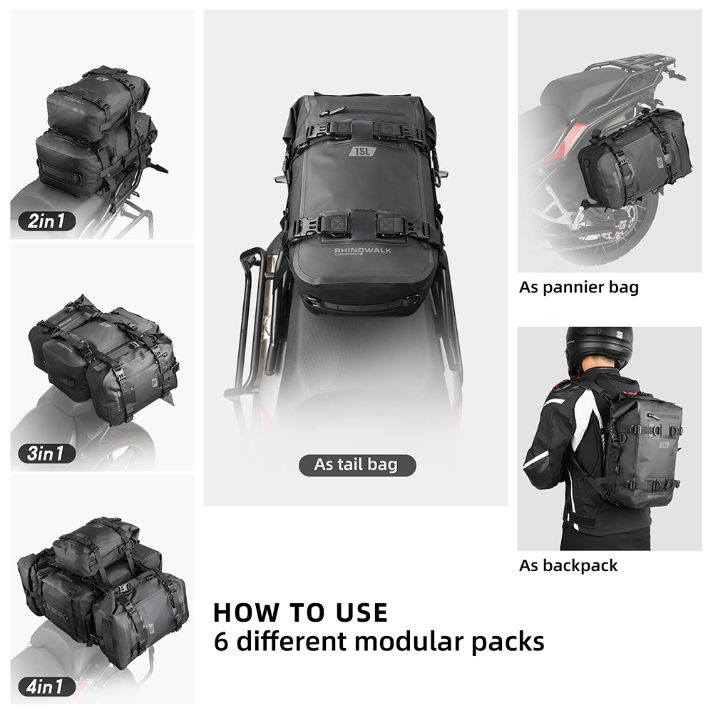 Rhinowalk 15L Waterproof Modular bags
