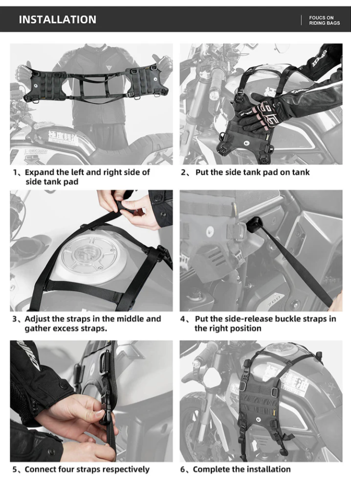 Rhinowalk Tank Base Mounting for tank bag