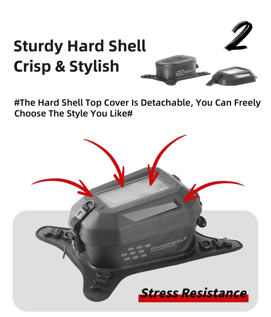 Rhinowalk 5.6l Waterproof Tank Bag