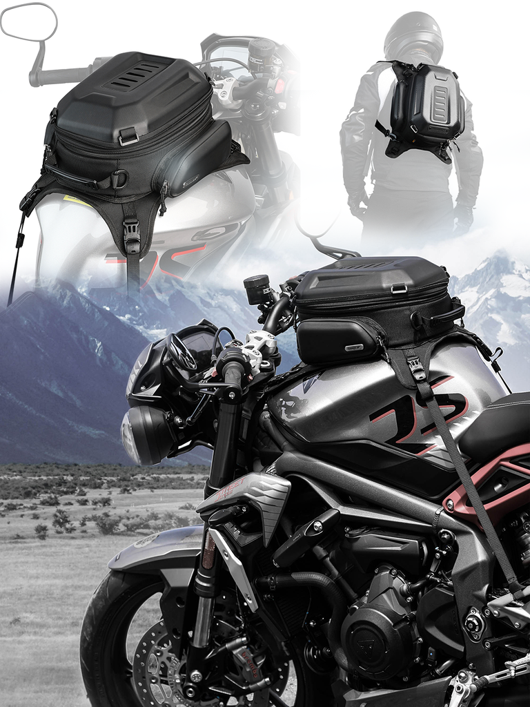 Rhinowalk 15-18l HaRd shell tank bag