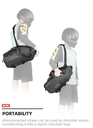 Rhinowalk Motorcycle waterproof Pannier Side Bags 9L - 18L