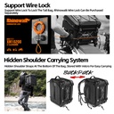 Rhinowalk 36L Fortress Series X Tactical Tail Bag