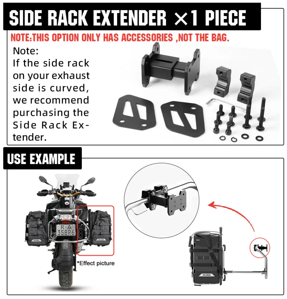 Rhinowalk MP24003 Mounting accessory for uneven racks