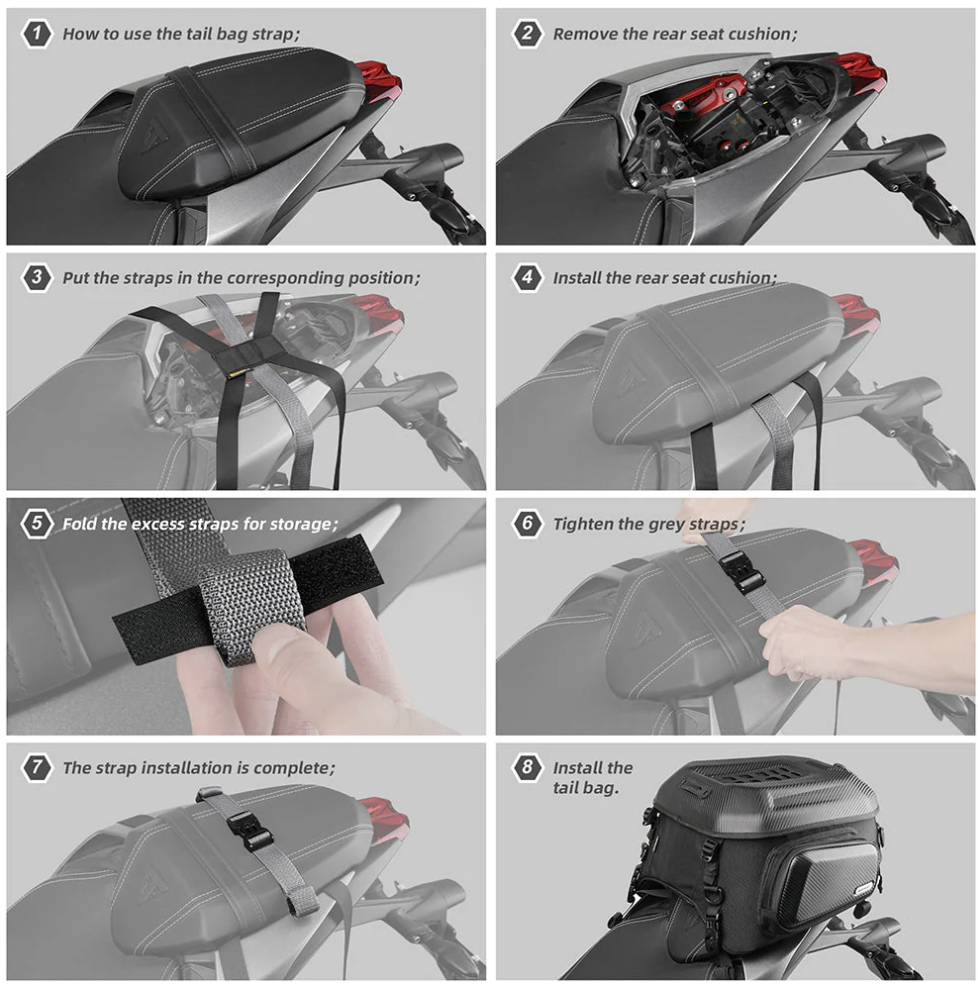 Rhinowalk MTR007B Mounting straps for MT2335