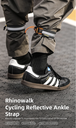 Rhinowalk XM10201BK Cycling Reflective Ankl Strap