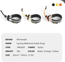 Rhinowalk XM10201BK Cycling Reflective Ankl Strap