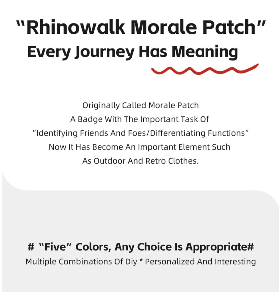 Rhinowalk Morale Patch