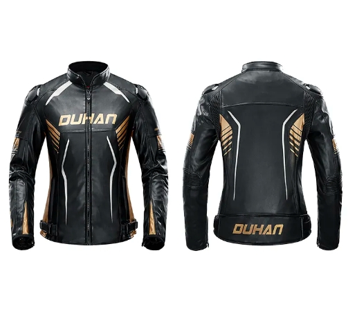 Duhan Women PU Leather Jacket