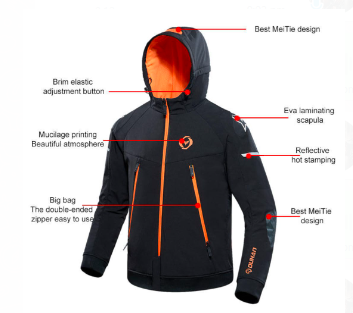 Duhan Elatic Heating Jacket