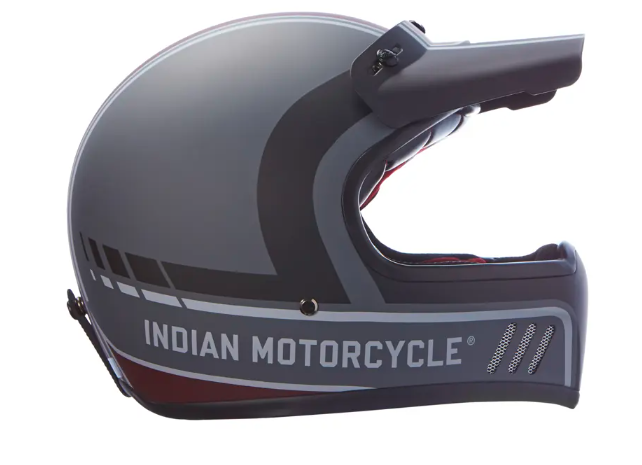 Indian Adventure Helmet - Side Mt Stripe