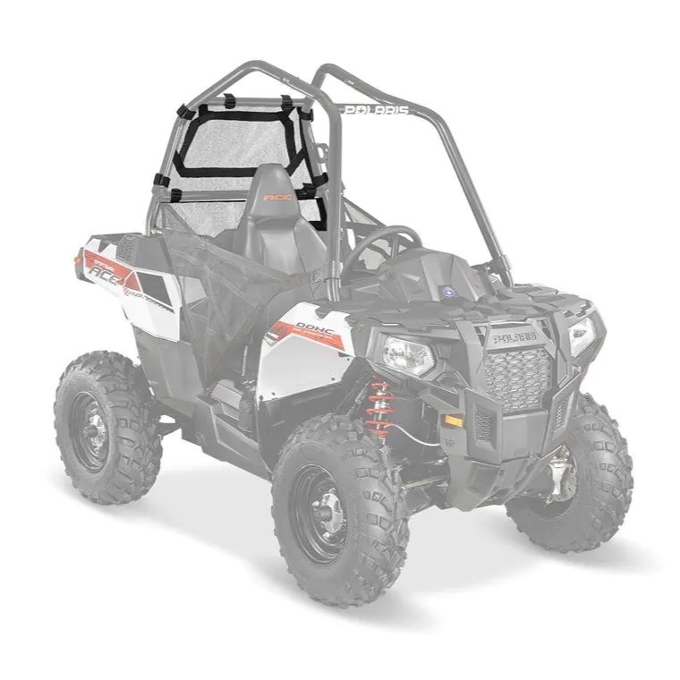 Polaris Mesh Rear Panel for Sportsman Ace