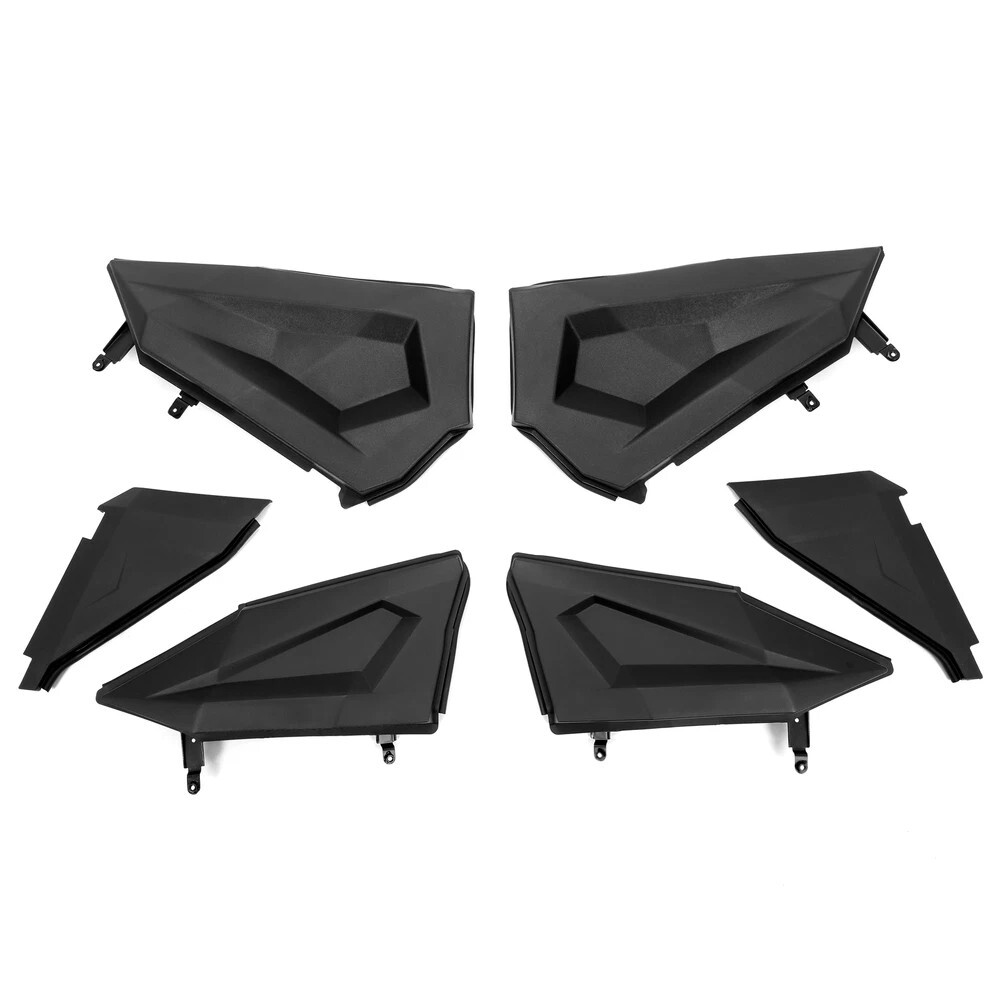 Polaris Lower Half Door Inserts for RZR XP4 1000 Black