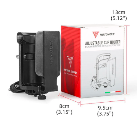 Motowolf Mirror Seat Cup Holder