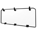 Polaris Lock & Ride Polycarbonate Rear Panel for Ranger