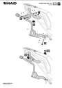 SHAD 3P SYSTEM VOGE 900 DSX / BLACK KNIGHT