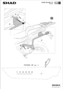 SHAD 3P SYSTEM SIDE CASE KIT VOGE DS625X
