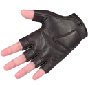 MOT-0311B Motowolf Leather Classic Fingerless Gloves