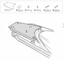 SHAD TOP CASE KIT BMW R1300RT/ R1300GS / ADVENTURE COMPATIBLE WITH ELECTRONIC OEM BMW RACK