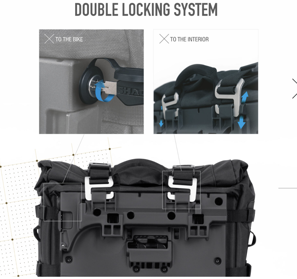 SHAD ADVENTURE TERRA SADDLEBAGS TR40