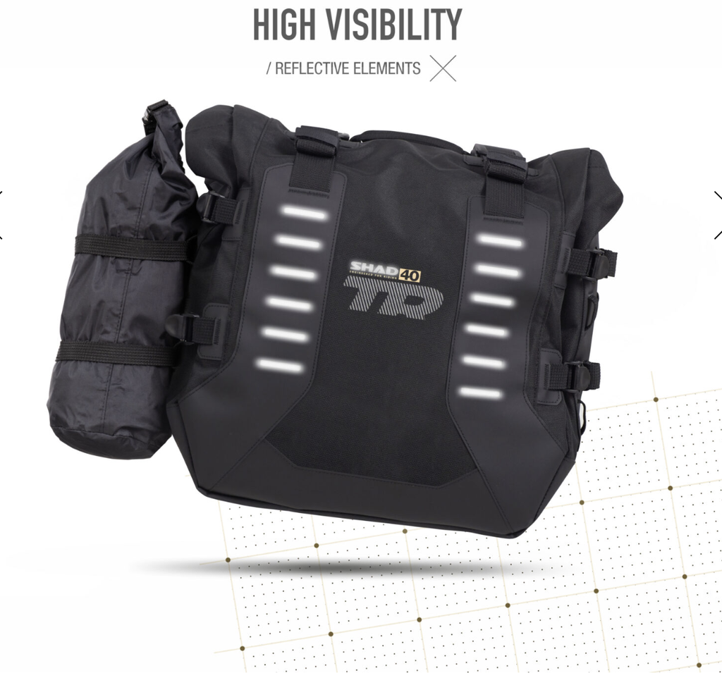 SHAD ADVENTURE TERRA SADDLEBAGS TR40