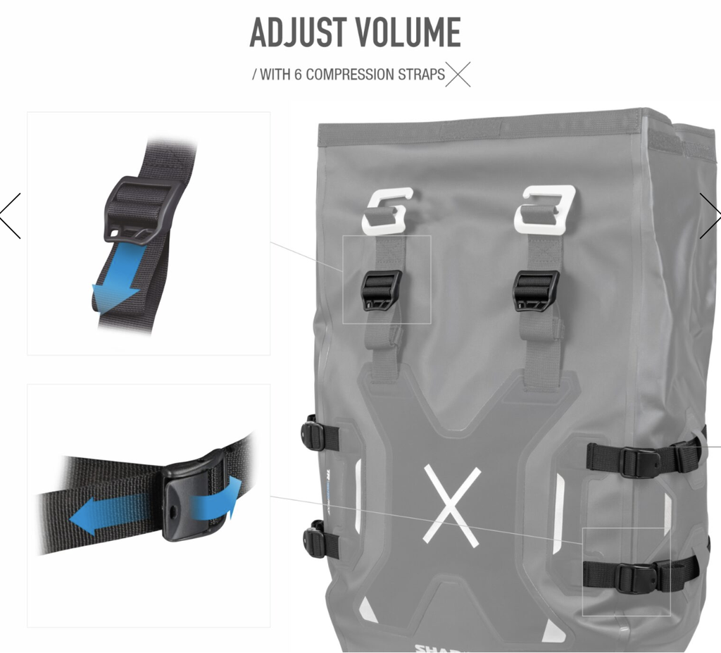 SHAD WATERPROOF SADDLE BAGS TERRA TR30