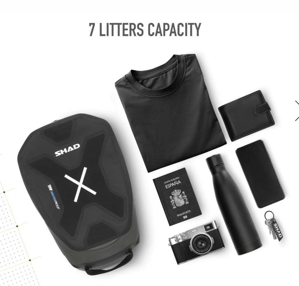 SHAD CLICK SYSTEM WATERPROOF TANK BAG TR10CL