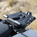 SHAD BLACK ALUMINIUM MOUNTING PLATE + SCREWS