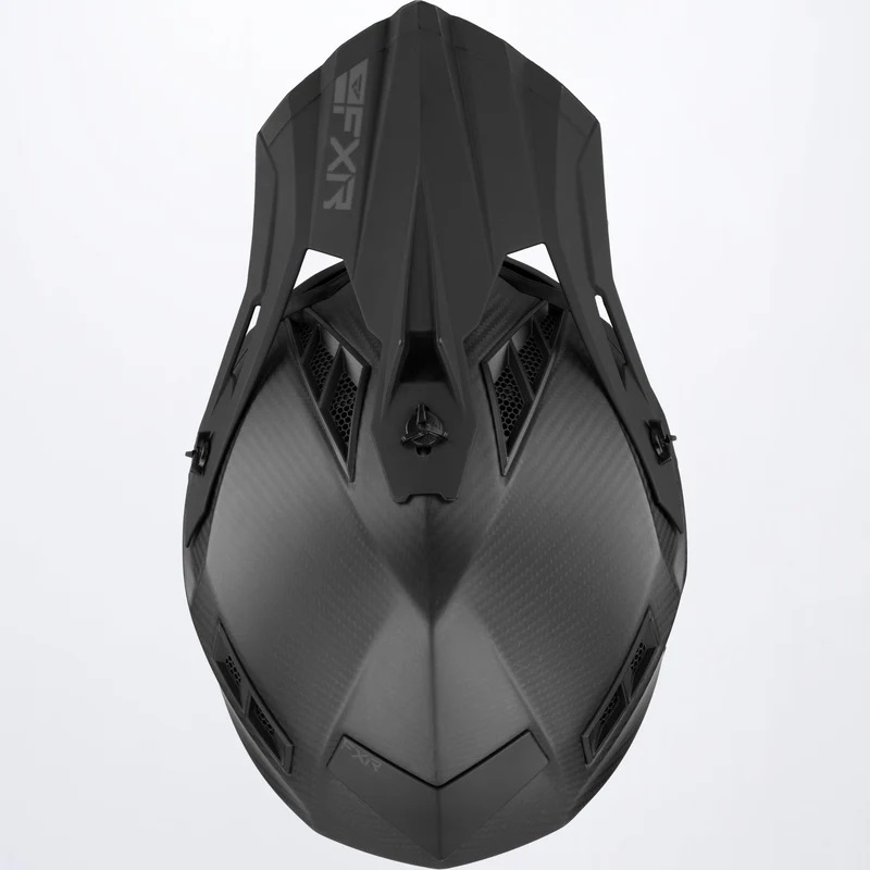FXR Helium Carbon Helmet with Double D-Ring Buckle