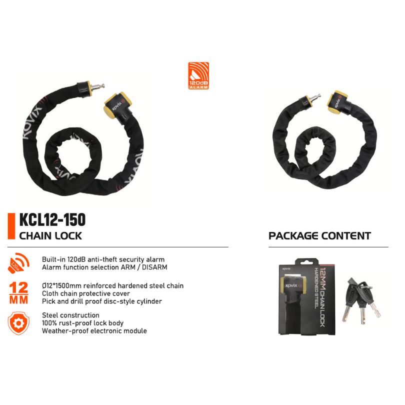 Kovix Alarm Chain Lock