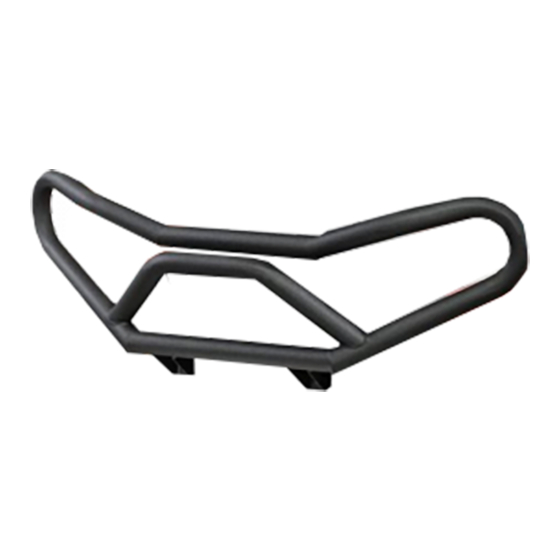Polaris Front Deluxe Brushguard for Sportsman